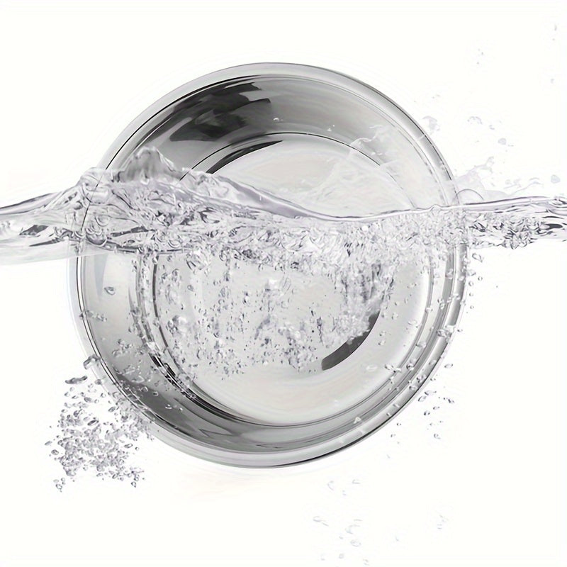 Stainless Steel Durable 1pc Dog Feeder Bowl - Dog Food And Water Bowl