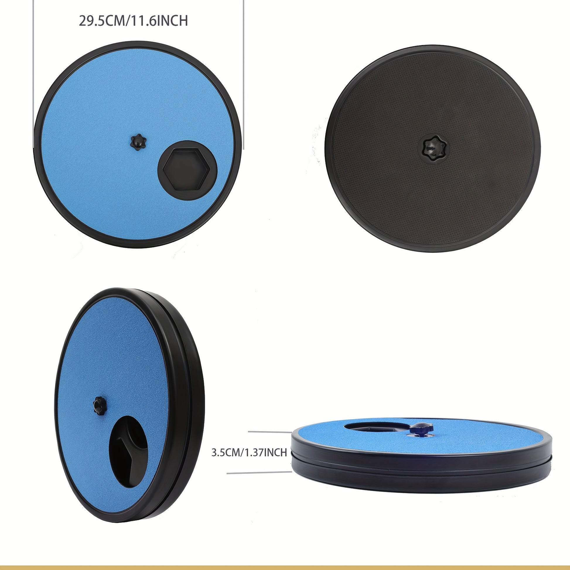 Multifunctional Dog Nail Scratch Pad Dog Nail Grinder Alteractive, Interactive Dog Food Dispenser Plate Toy, Dog Training Plate Bowl