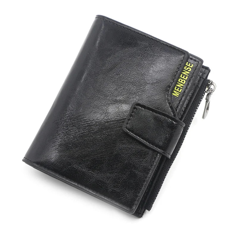 Women's wallet made of leather Wallets Three fold VINTAGE Womens purses mobile phone Purse Female Coin Purse Carteira Feminina