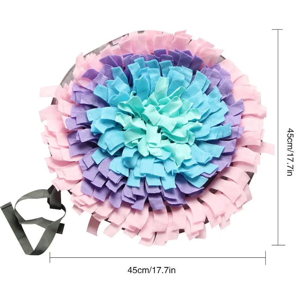 Dogs Snuffle Mat Pet Leak Food Anti Choking Mat Cat Dog Training Blanket Nose Work Toy Pet Slowing Feeding Intelligence Mat