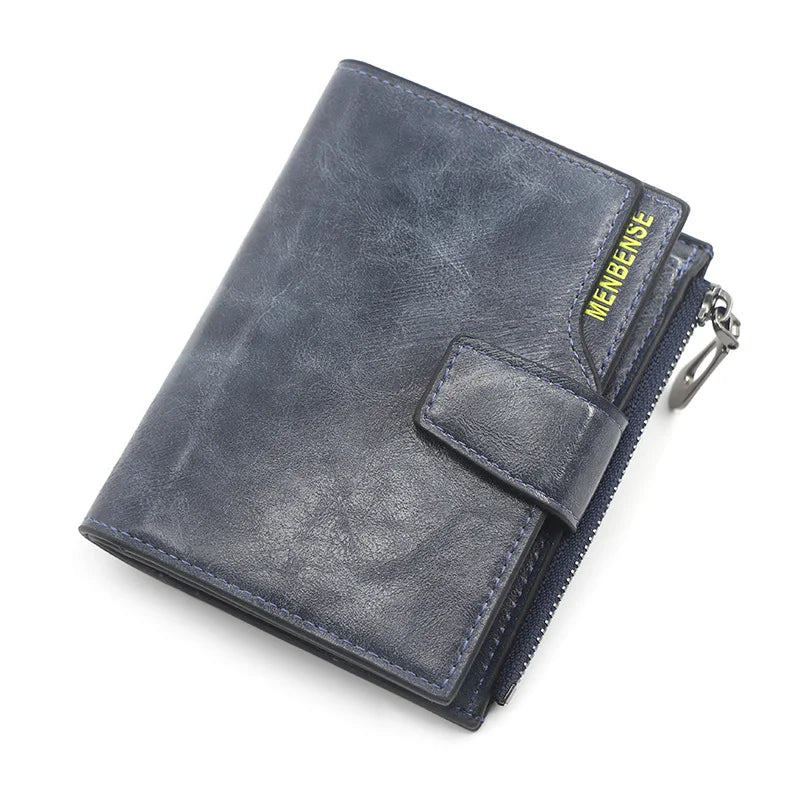 Women's wallet made of leather Wallets Three fold VINTAGE Womens purses mobile phone Purse Female Coin Purse Carteira Feminina