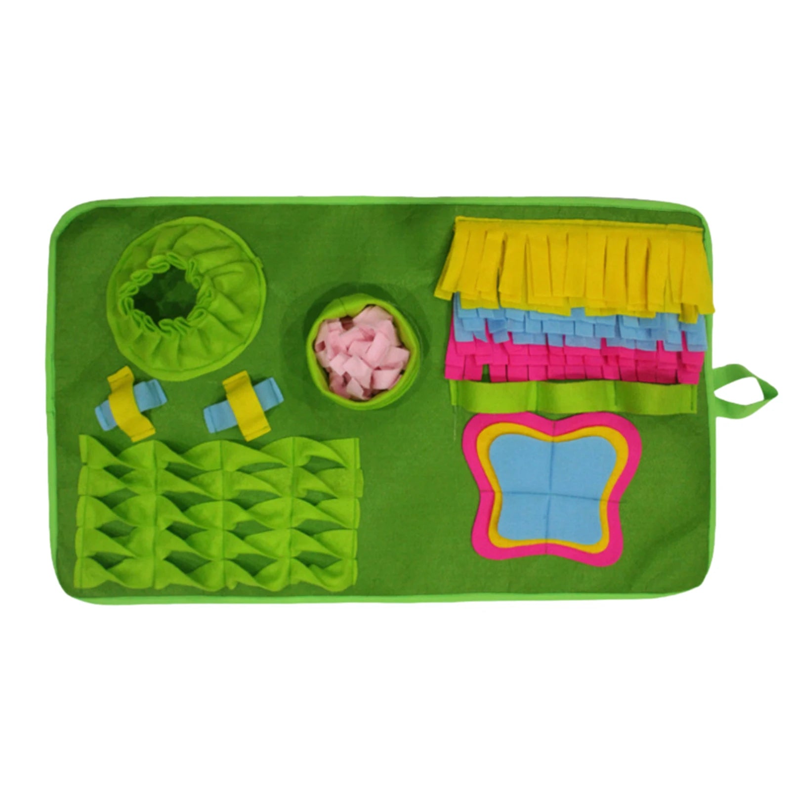 Dogs Snuffle Mat Pet Leak Food Anti Choking Mat Cat Dog Training Blanket Nose Work Toy Pet Slowing Feeding Intelligence Mat