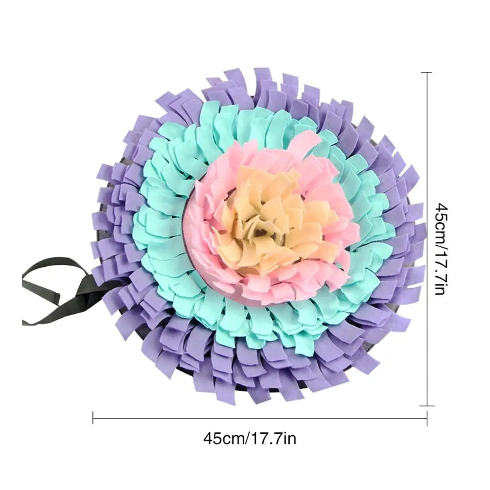 Dogs Snuffle Mat Pet Leak Food Anti Choking Mat Cat Dog Training Blanket Nose Work Toy Pet Slowing Feeding Intelligence Mat