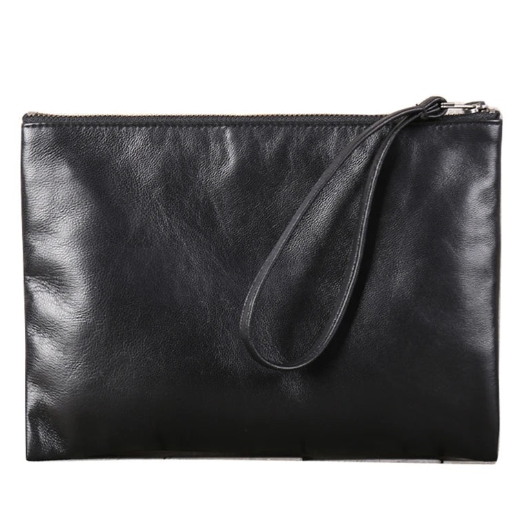 Clutch Bag Genuine Leather Luxury Men Hand Bag Casual Women Big Capacity Long Purses Top End Sheepskin Cell Phone Hand Bag