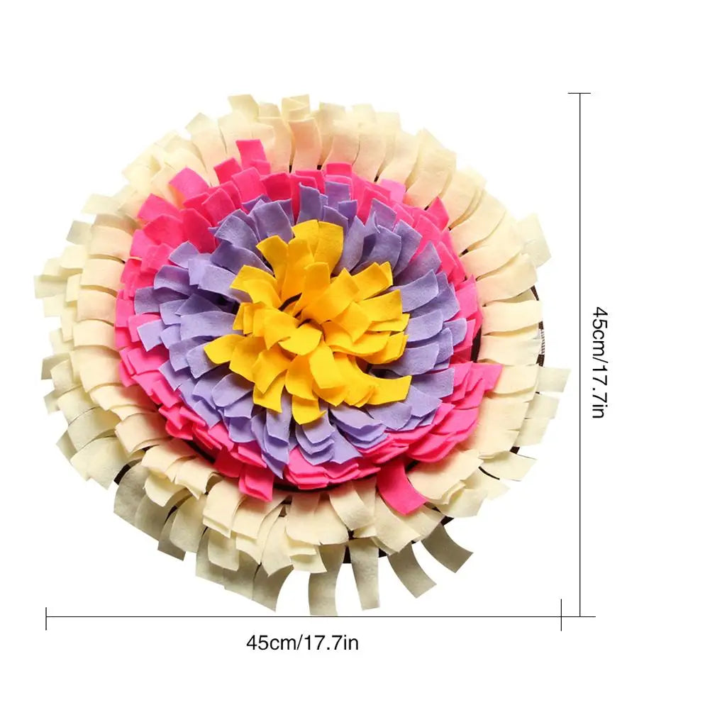 Dogs Snuffle Mat Pet Leak Food Anti Choking Mat Cat Dog Training Blanket Nose Work Toy Pet Slowing Feeding Intelligence Mat