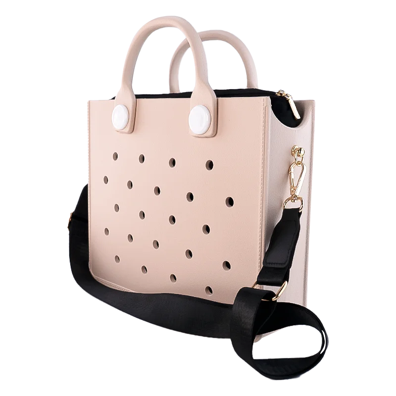 Fashion Large Storage Women Shoulder Bag Soft EVA Safety Handbag for Women Outdoors Waterproof Beach Tote Bag fit Wedding Party