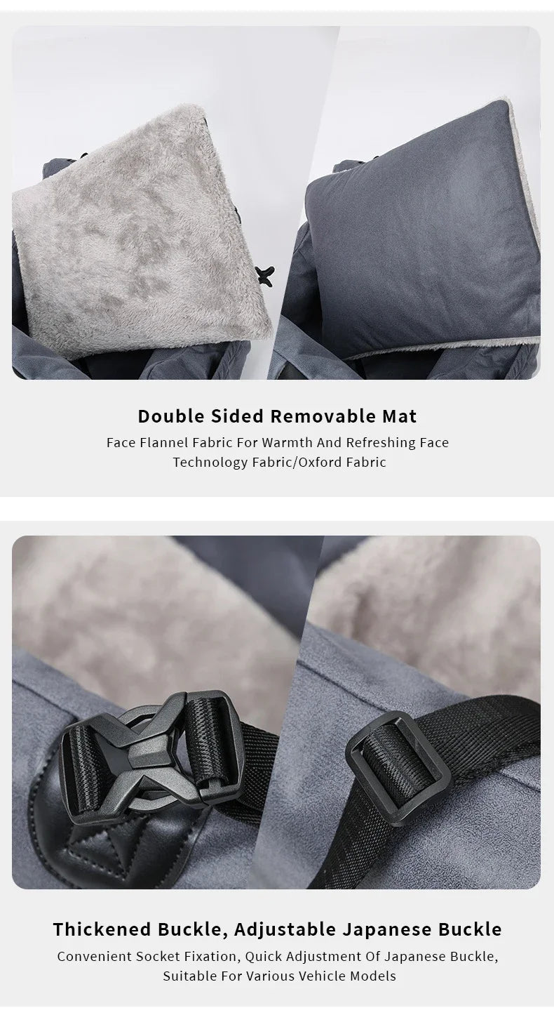 Dog Car Seat Bed Portable Dog Carrier Bag Nonslip Pet Dogs Car Seat Cover Waterproof Cat Basket Dog Car Seats Hammock perros