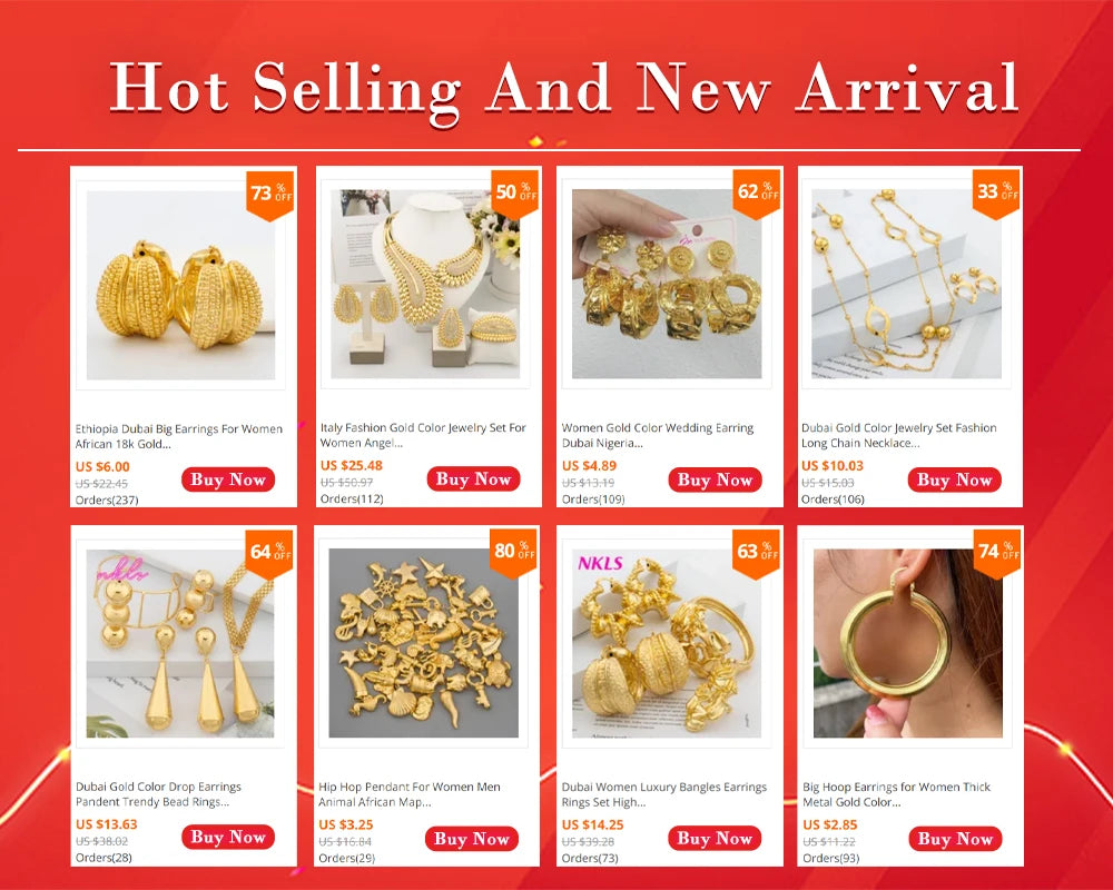 Noble Dubai Gold Color Jewelry Set For Women Luxury Multi Layer Bangle And Multi Bead Ring For Easter Gifts Wedding Arabic Party