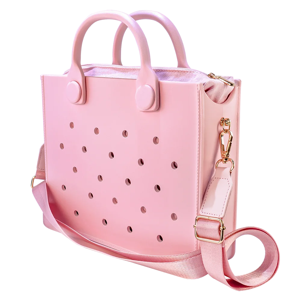 Fashion Large Storage Women Shoulder Bag Soft EVA Safety Handbag for Women Outdoors Waterproof Beach Tote Bag fit Wedding Party