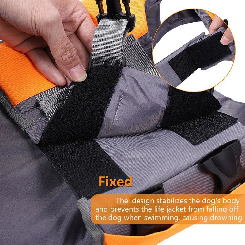 Summer Pet Dog Life Vest Portable Breathable Vests Clothing Safety Lifes Jacket Swimwear For Puppy Big Dogs Pets Swimming Suit