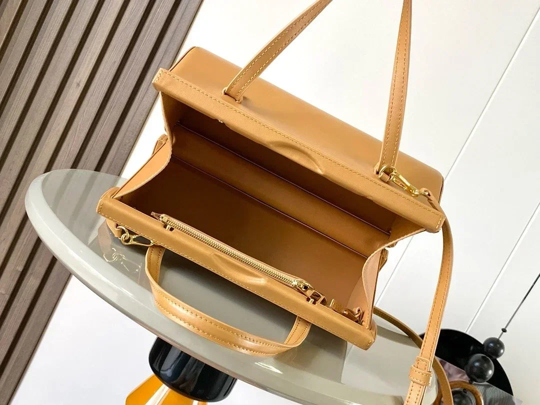 Luxury Genuine Leather Handbags Women Designer Ladies High Quality Famous Brand Crossbody Bag 2025 New
