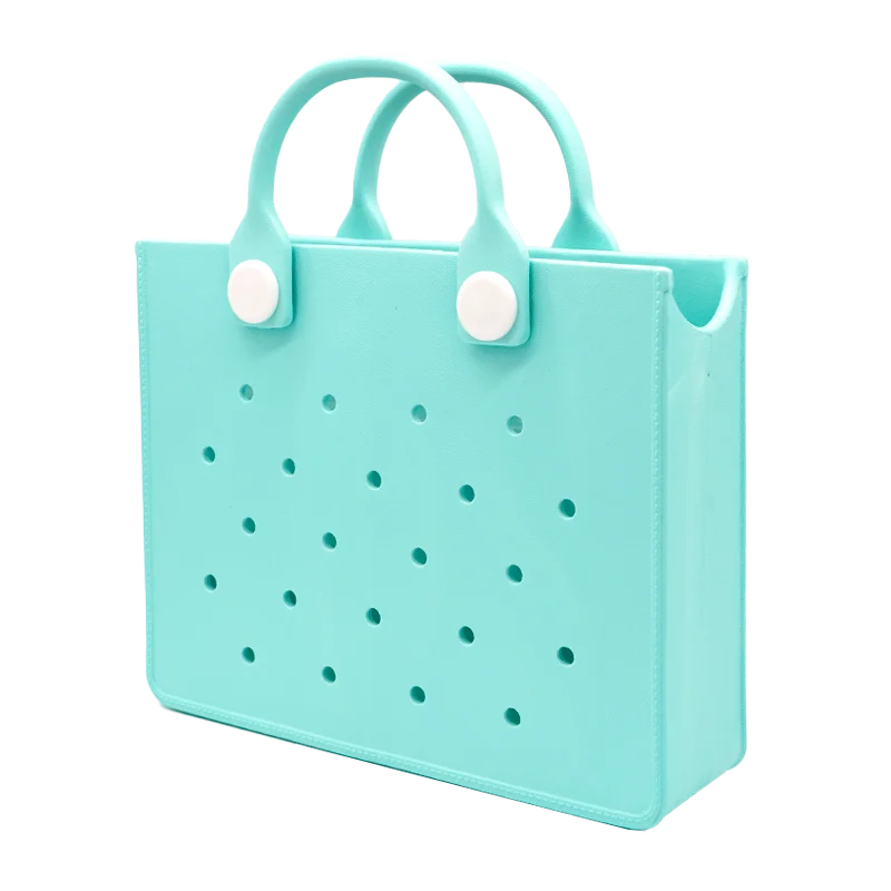 Fashion Large Storage Women Shoulder Bag Soft EVA Safety Handbag for Women Outdoors Waterproof Beach Tote Bag fit Wedding Party