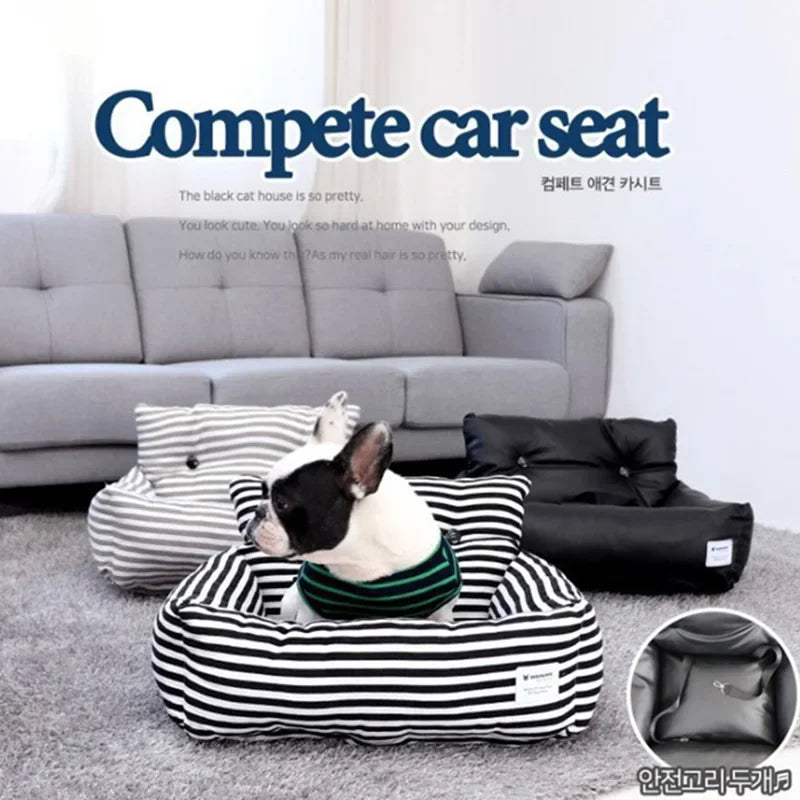 Blue Starry Sky Travel Dog Car Seats for Small Medium Dogs Pet Car Carrier Bed Cover Comfortable and Warm Pet Products