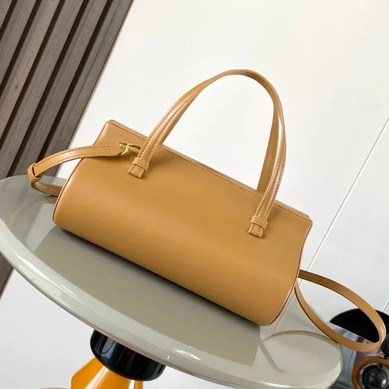 Luxury Genuine Leather Handbags Women Designer Ladies High Quality Famous Brand Crossbody Bag 2025 New