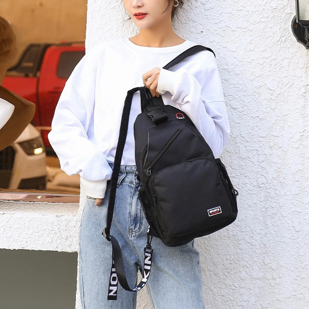 Lilo Stitch Chest Bag Sling Messenger Bags Crossbody Backpack Travel Sports Bagpack Men Shoulder Bag Women Gift Rucksacks