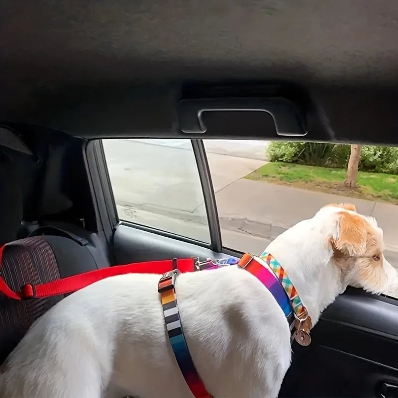 Dog Seat Belt Pet Car Tether Safety Leash For Dogs In Vehicles Dog Seat Belt Seat Belt Buckle Dog Car Seat Belt