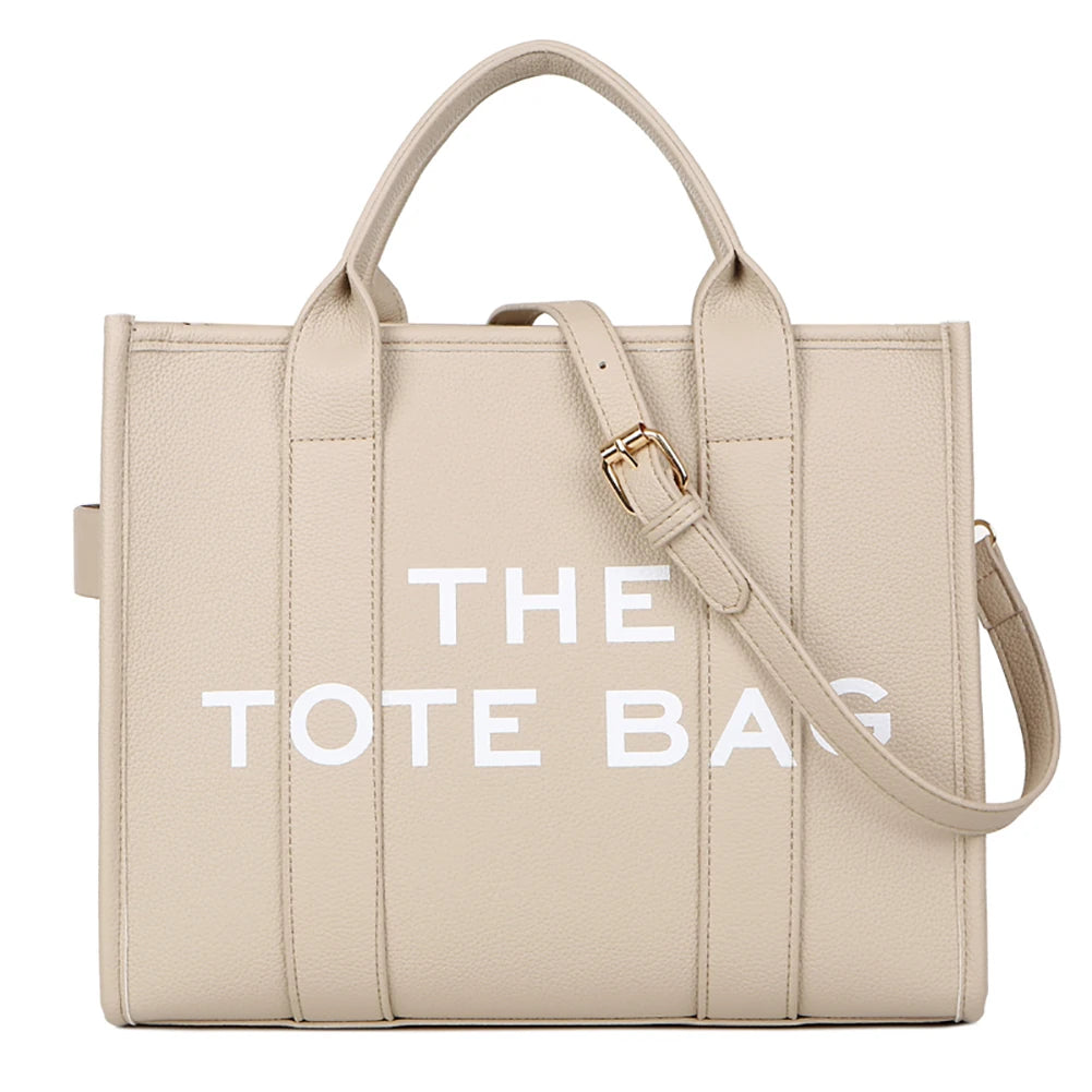 Women Luxury Designer Handbag Simple PU Shoulder Purse Fashion Messenger Bag Large Capacity for Outdoor Travel Work Shopping
