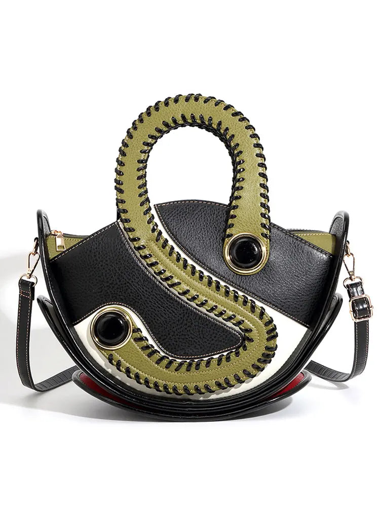 Bag Woman Shoulder Bag High-end Leather Purse Large Capacity Shopping Bag Fashion Designer Women's Top Handle Handbags Crossbody