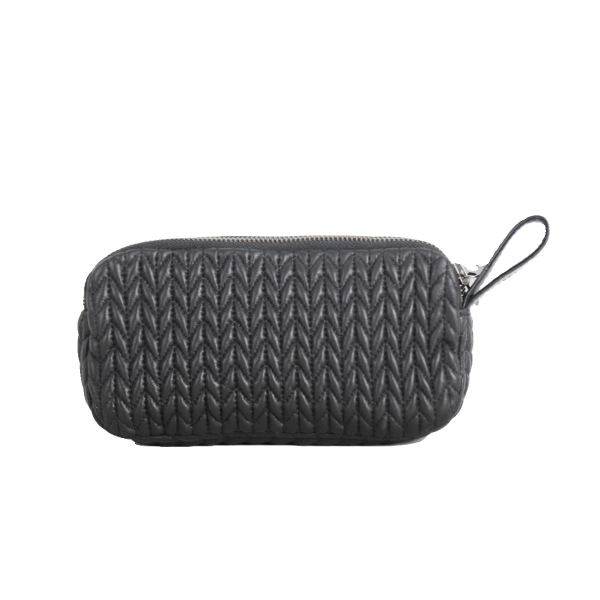 New Fashion Clutch Bag Genuine Leather Luxury Double Zipper Long Wallet Casual Cell Phone Purses Sheepskin Unisex Hand Bags