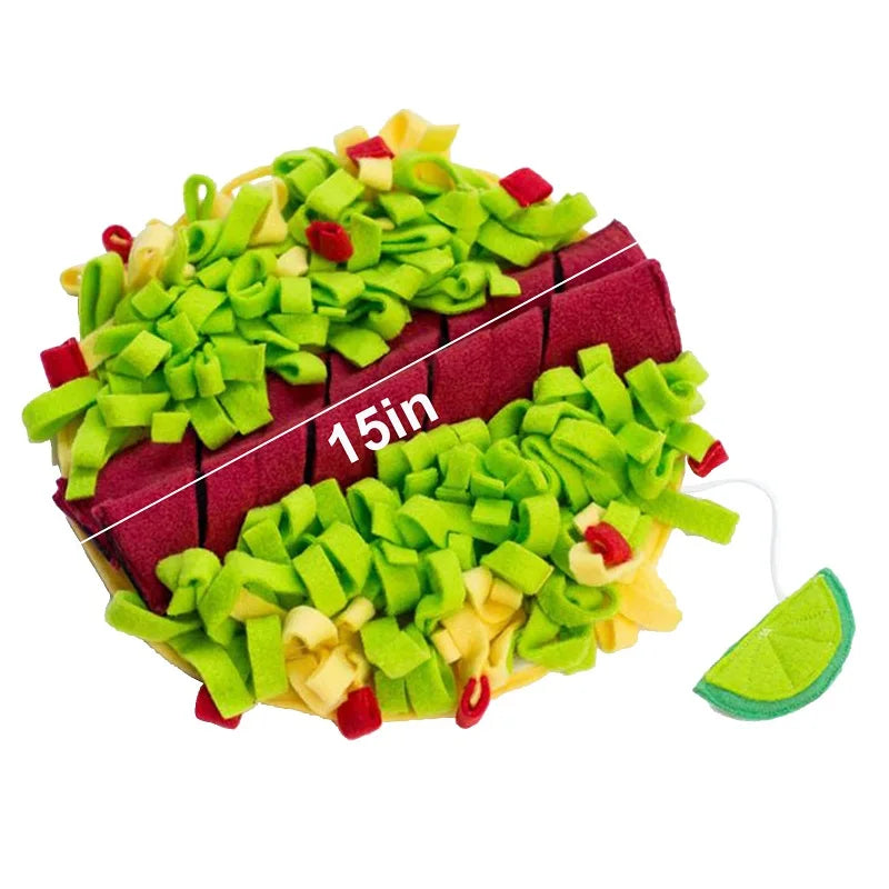 Dogs Snuffle Mat Pet Leak Food Anti Choking Mat Cat Dog Training Blanket Nose Work Toy Pet Slowing Feeding Intelligence Mat