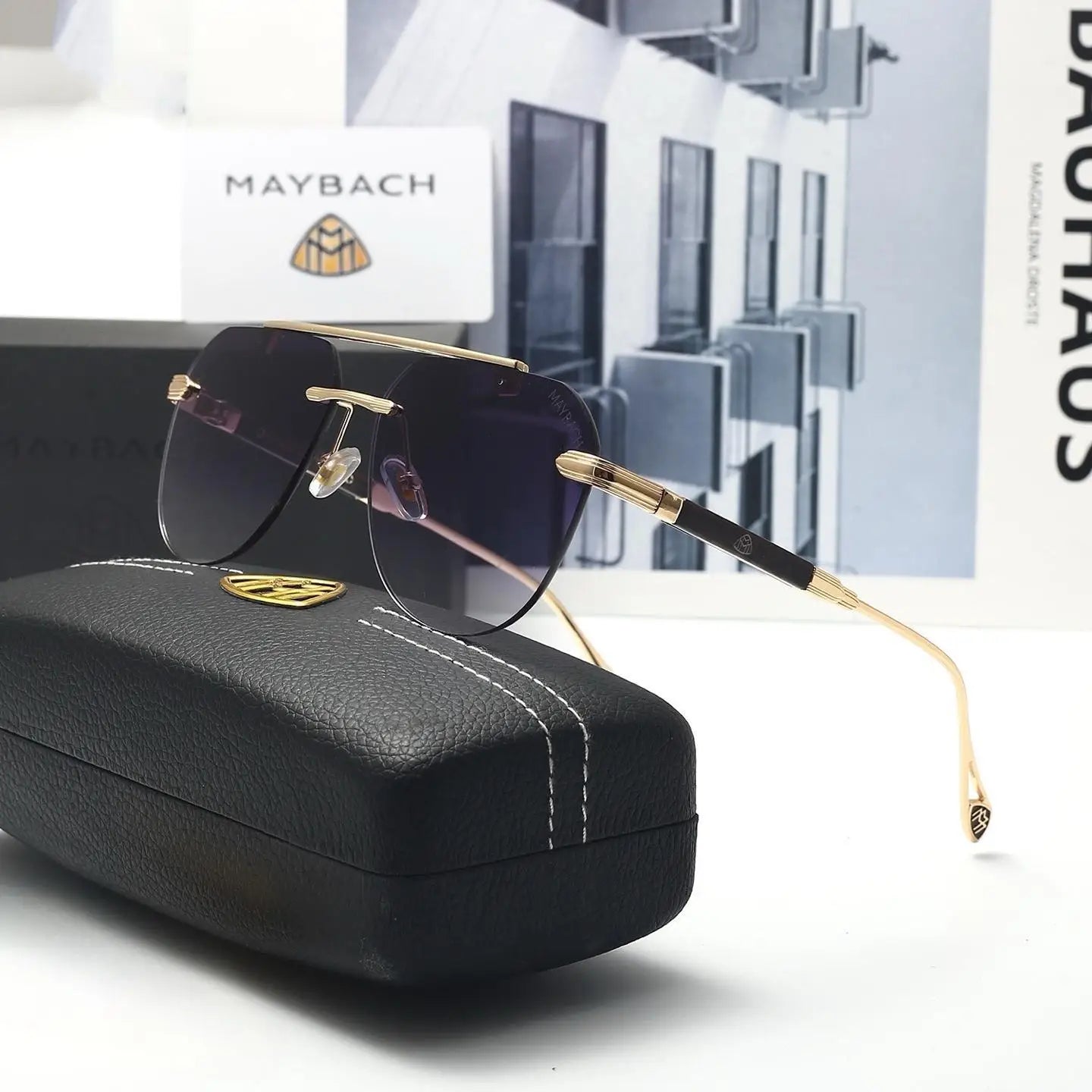 Car High-End Luxury Sunglasses Maybach S Class GLS480 GLS600 S450 S480 S500 S560 S580 S600 S650 S680 Men Women Fashion Goggles
