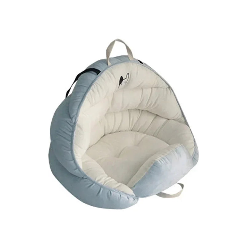 Blue Starry Sky Travel Dog Car Seats for Small Medium Dogs Pet Car Carrier Bed Cover Comfortable and Warm Pet Products