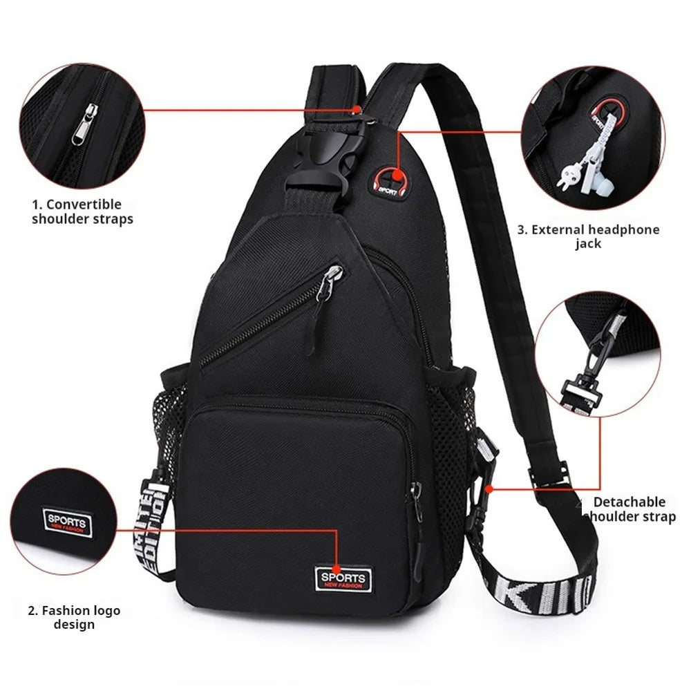 Lilo Stitch Chest Bag Sling Messenger Bags Crossbody Backpack Travel Sports Bagpack Men Shoulder Bag Women Gift Rucksacks