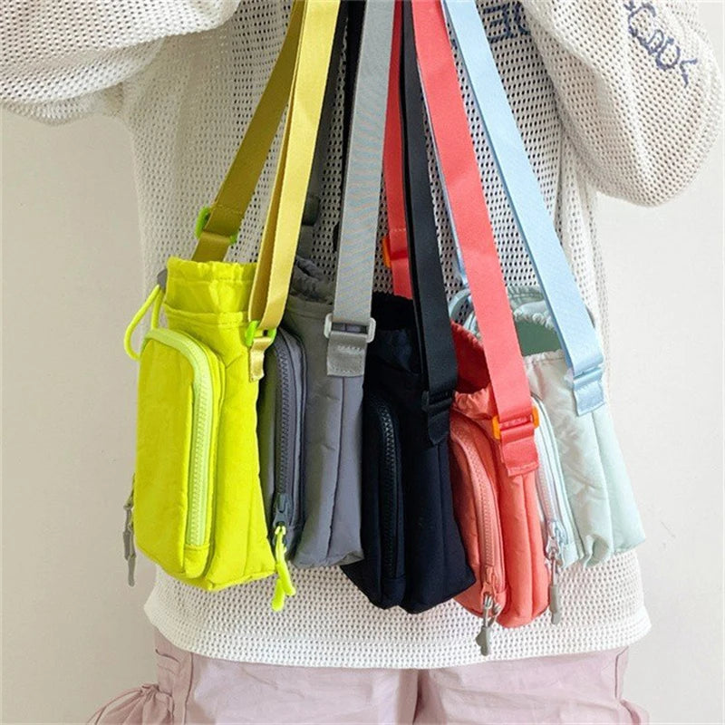 Mobile Phone Bag New Crossbody Shoulder Water Bottle Bag Waterproof Yoga Bag Running Sports Outdoor Portable Bag