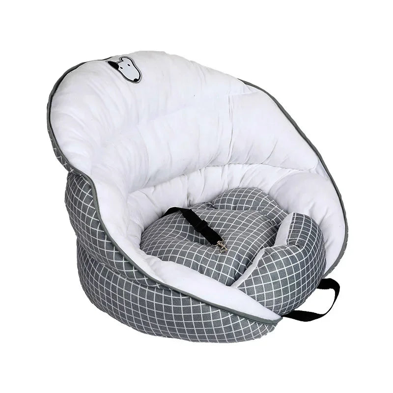 Blue Starry Sky Travel Dog Car Seats for Small Medium Dogs Pet Car Carrier Bed Cover Comfortable and Warm Pet Products