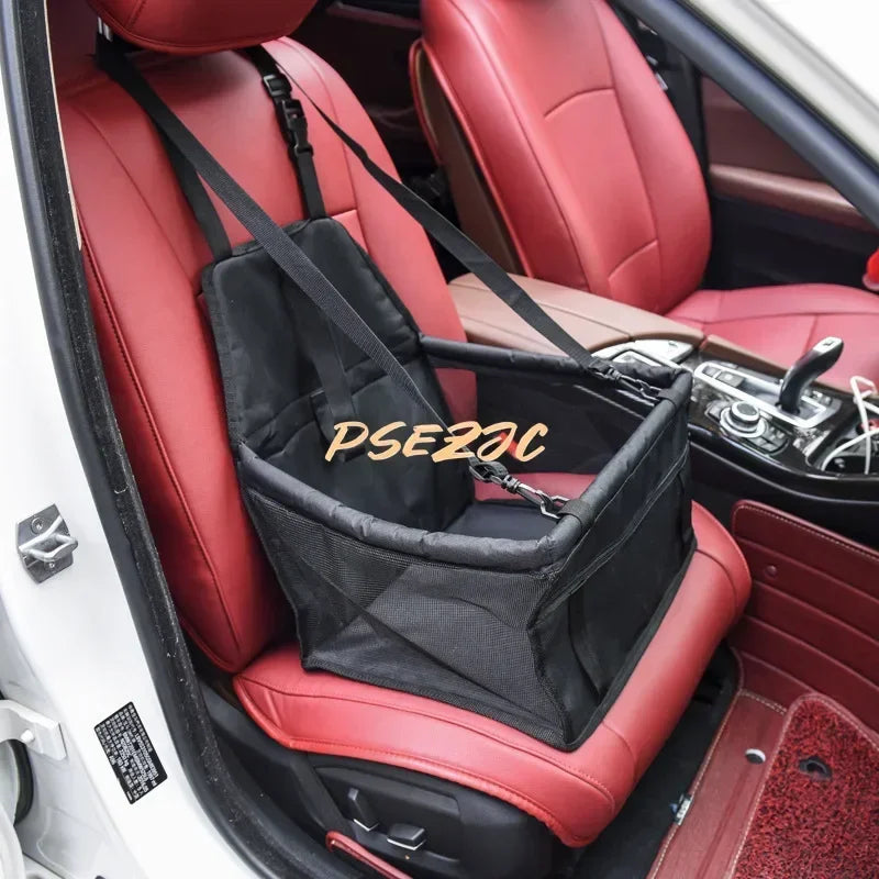 Pet Dog Car Seats Folding Hammock Pet Carriers Bag Basket Carrying for Cats Stable Foldable Travel Use