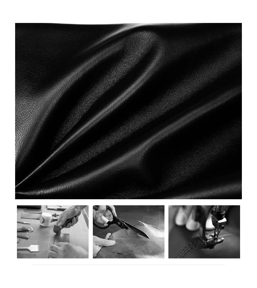2025 New Men's Genuine Leather Handbag, Casual Leather Business Underarm Bag, Luxury Design, Mobile Report
