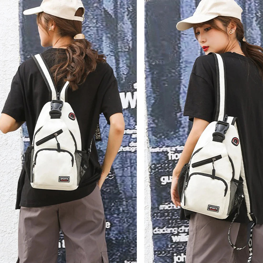 Lilo Stitch Chest Bag Sling Messenger Bags Crossbody Backpack Travel Sports Bagpack Men Shoulder Bag Women Gift Rucksacks
