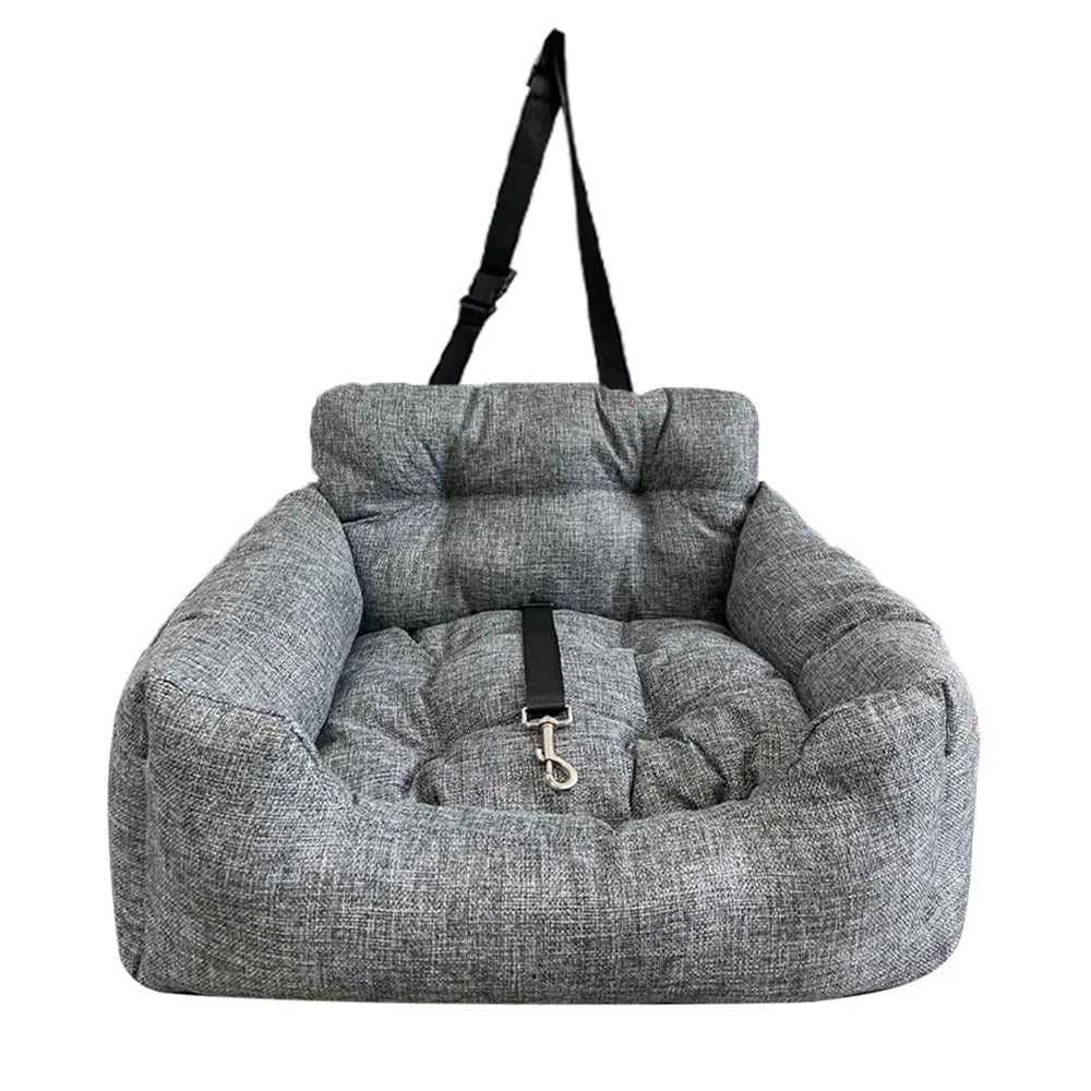 Dog Car Seat with Safety Strap Car Booster Seats for Small/Medium Dogs or Cats Universal Comfortable Dog Bed for Car and Home