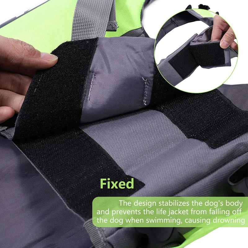 Summer Pet Dog Life Vest Portable Breathable Vests Clothing Safety Lifes Jacket Swimwear For Puppy Big Dogs Pets Swimming Suit