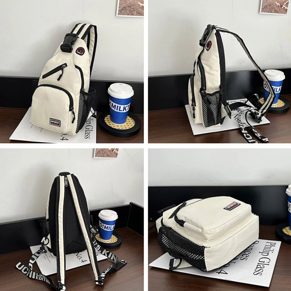 Lilo Stitch Chest Bag Sling Messenger Bags Crossbody Backpack Travel Sports Bagpack Men Shoulder Bag Women Gift Rucksacks