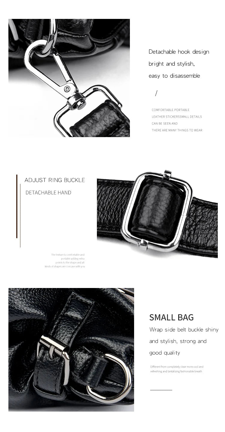Genuine Casual Tote Bag Luxury Handbags For Women Designer Purses and Handbag High Quality Soft Leather Commuting Hand Bags