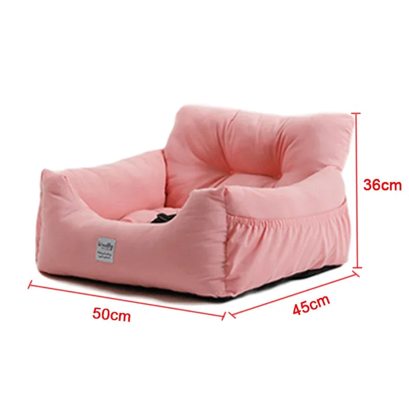 Blue Starry Sky Travel Dog Car Seats for Small Medium Dogs Pet Car Carrier Bed Cover Comfortable and Warm Pet Products