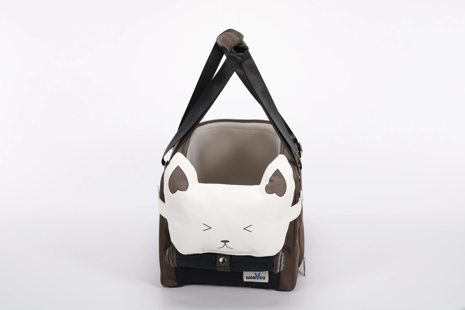 Dog car seat center console dog seat with double protection seat belt comfortable bow neck pillow suitable for dog cat puppy