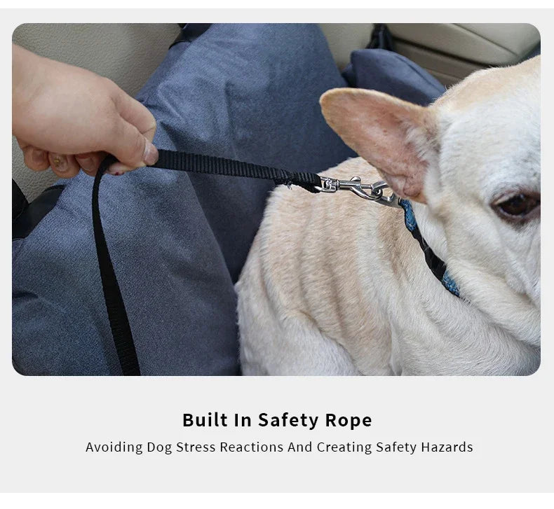Dog Car Seat Bed Portable Dog Carrier Bag Nonslip Pet Dogs Car Seat Cover Waterproof Cat Basket Dog Car Seats Hammock perros