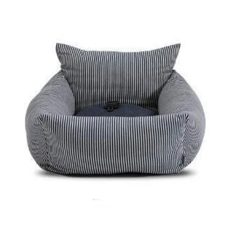 Blue Starry Sky Travel Dog Car Seats for Small Medium Dogs Pet Car Carrier Bed Cover Comfortable and Warm Pet Products