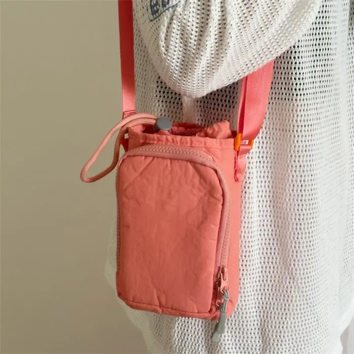 Mobile Phone Bag New Crossbody Shoulder Water Bottle Bag Waterproof Yoga Bag Running Sports Outdoor Portable Bag