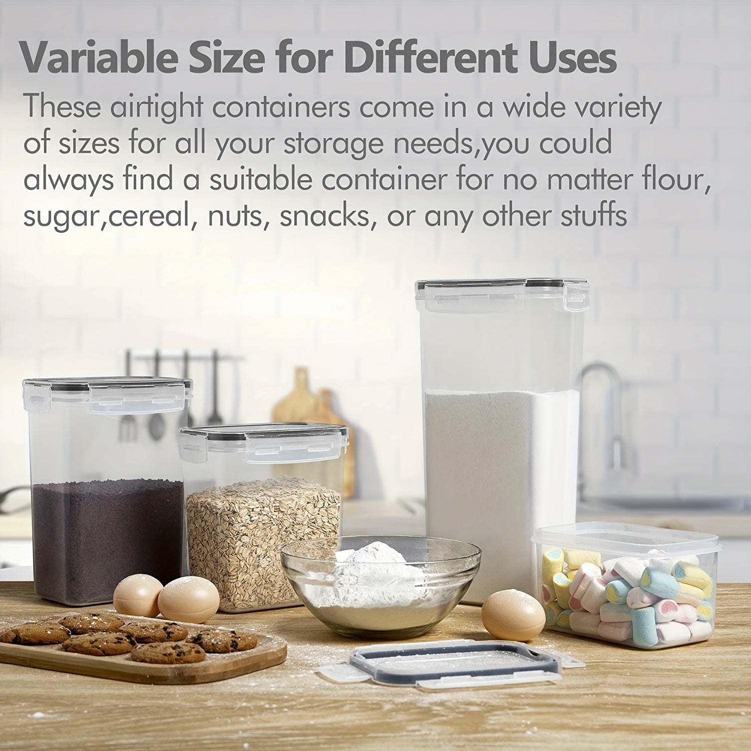 24pcs Pet Food Storage Containers Set With Lids, BPA Free Airtight Plastic Dog Food Storage Buckets With Labels And Marker For Pet Dry Food Snack Storage