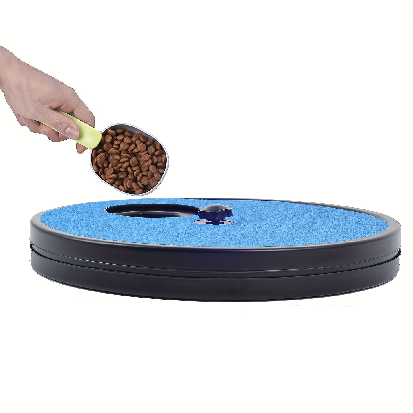 Multifunctional Dog Nail Scratch Pad Dog Nail Grinder Alteractive, Interactive Dog Food Dispenser Plate Toy, Dog Training Plate Bowl