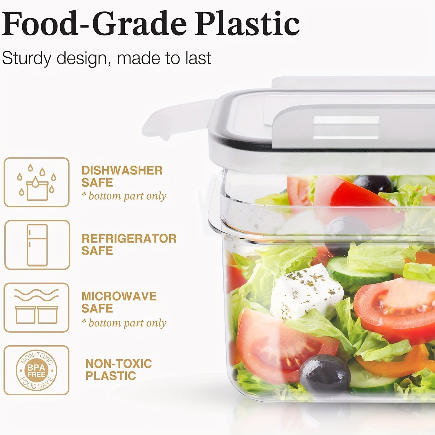 24pcs Pet Food Storage Containers Set With Lids, BPA Free Airtight Plastic Dog Food Storage Buckets With Labels And Marker For Pet Dry Food Snack Storage