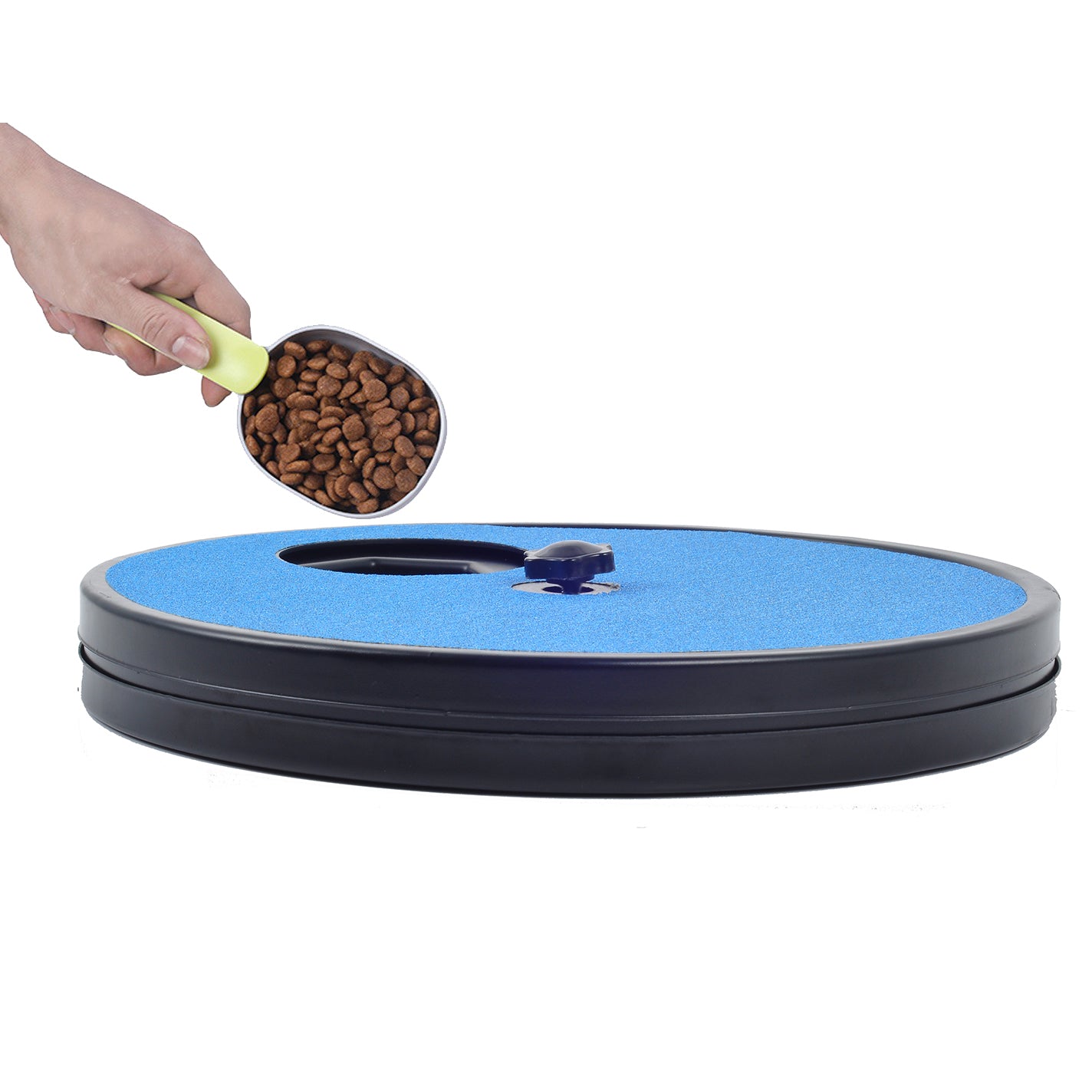 Multifunctional Dog Nail Scratch Pad Dog Nail Grinder Alteractive, Interactive Dog Food Dispenser Plate Toy, Dog Training Plate Bowl